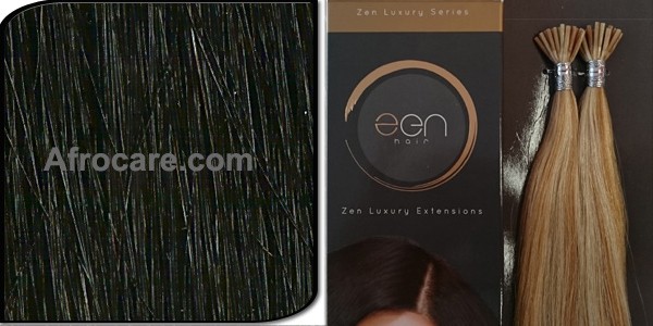 Zen Luxury I-Tip Hair Extensions 22 inch Colour #1