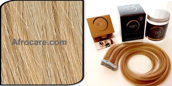 Zen Luxury, Pretaped Hair extensions 22 inch Colour #24