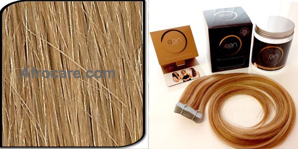 Zen Luxury, Pretaped Hair extensions 22 inch Colour #27S