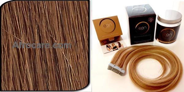 Zen Luxury, Pretaped Hair extensions 18 inch Colour #30