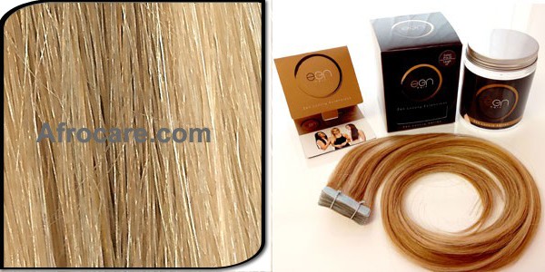 Zen Luxury, Pretaped Hair extensions 22 inch Colour P18-22