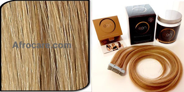 Zen Luxury, Pretaped Hair extensions 22 inch Colour P21-27