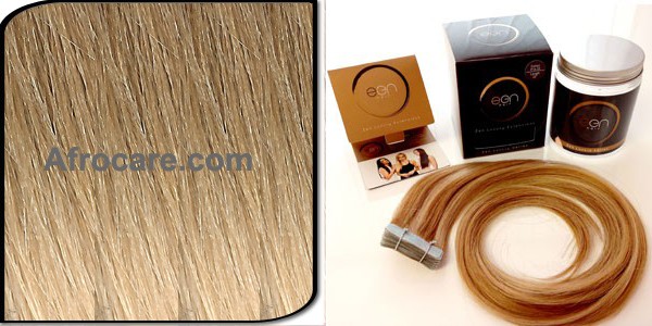 Zen Luxury, Pretaped Hair extensions 22 inch Colour T18-22