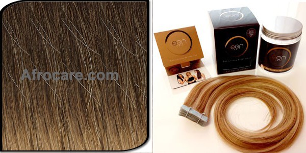 Zen Luxury, Pretaped Hair extensions 22 inch Colour T403-DB3
