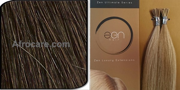 Zen Ultimate I-Tip Hair Extensions, 18 inch Colour #4