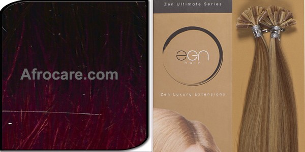 Zen Ultimate U-Tip Hair Extensions 22 inch Colour T400-Burg