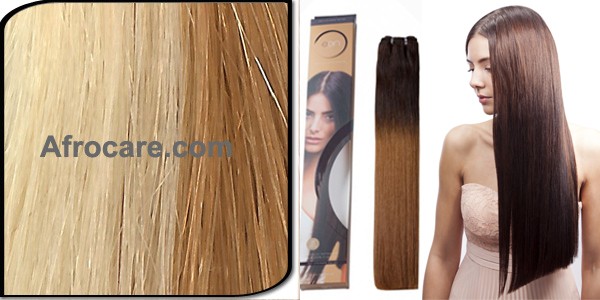 Zen Ultimate Weft Hair Extensions, 22 inch Colour P27-613